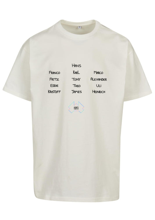 Hans and the gang tee