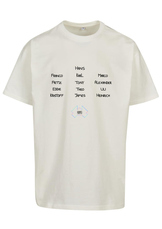 Hans and the gang tee